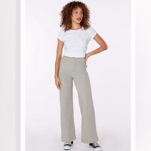 🤎  Bobi - Cozy Wide Leg Pant Tan SZ LARGE NWT